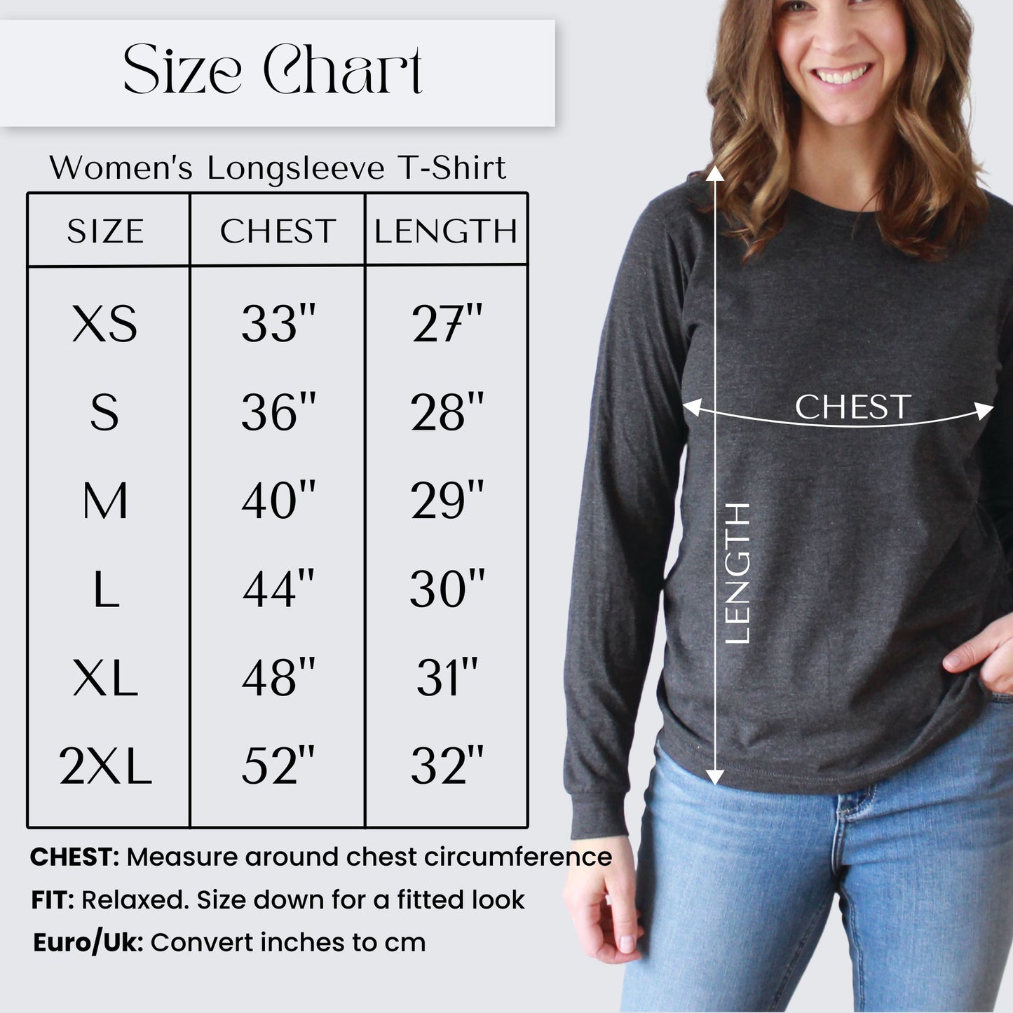 Choose to Be Kind Long Sleeve Tee - Charcoal Gray