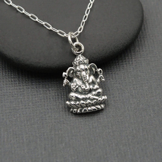 Tiny Ganesh Elephant Necklace